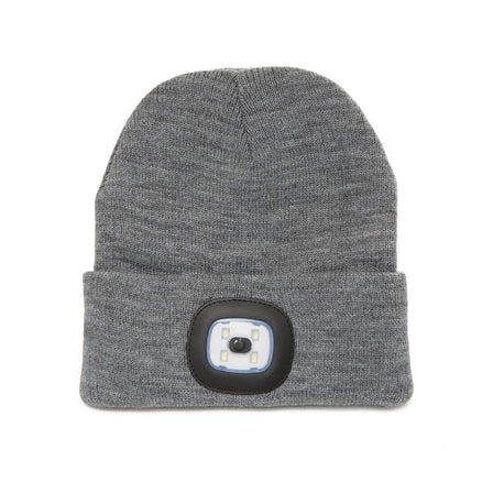 Grey Light Up Beanie