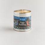 Figgy Pudding Scented Christmas Tin Candle