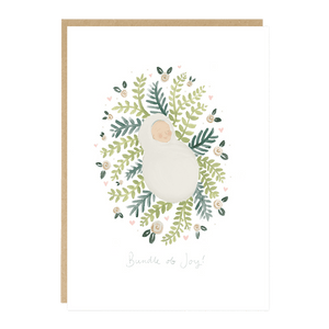 'Nola' Bundle of Joy, New Baby Card