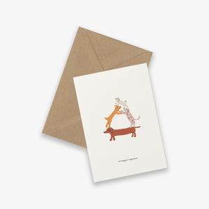 Dog Formation Card