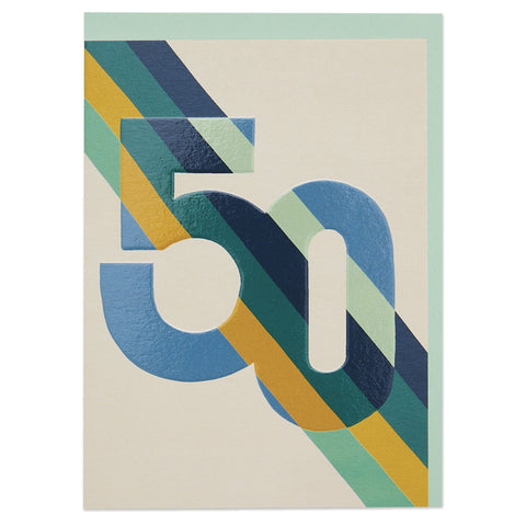 50th Birthday Card
