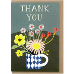 Floral Thank you Card