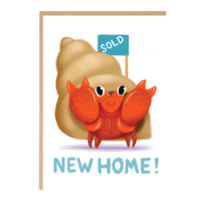 'Hermit Crab' New Home Card