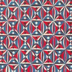 Kaleidoscope Paper - Red and Blue