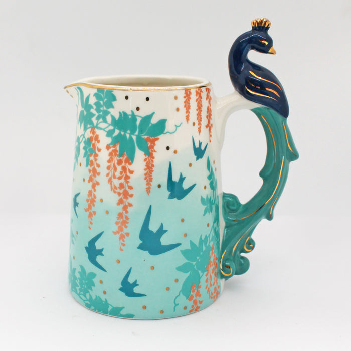 
                
                    Load image into Gallery viewer, Luxe Peacock Jug
                
            