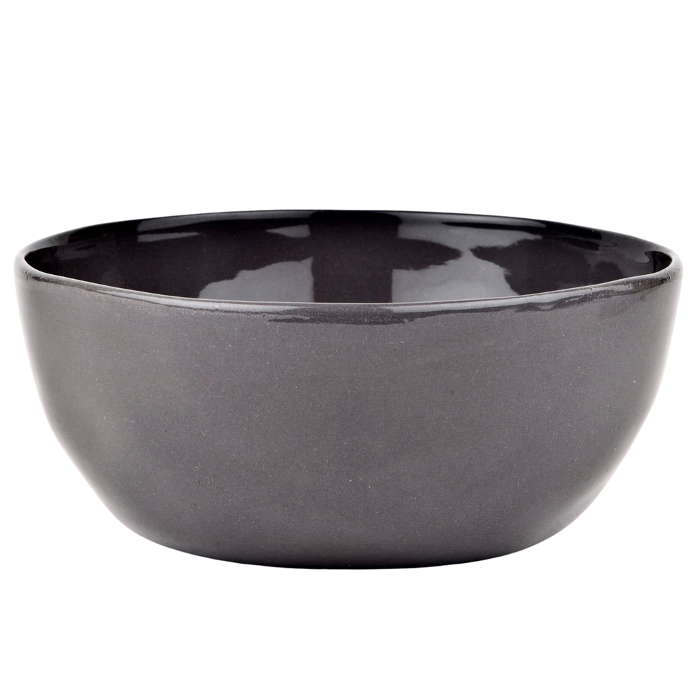 Charcoal Large Ceramic Bowl