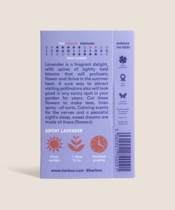 Seed Pack - Lavender 'Munstead'