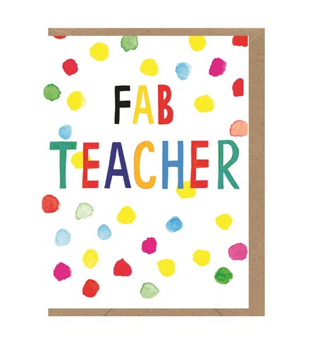 Fab Teacher Card