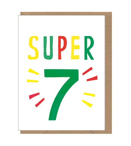 Super 7 Age Card