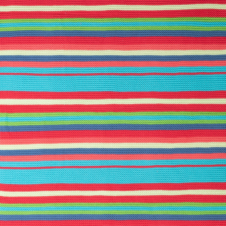 Multi Colour Cosatto Knitted Stripe Baby Blanket