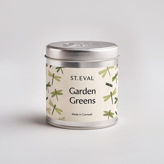 Garden Greens, Nature's Garden Scented Tin Candle