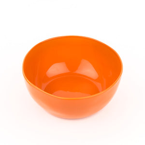 Orange Large Ceramic Bowl