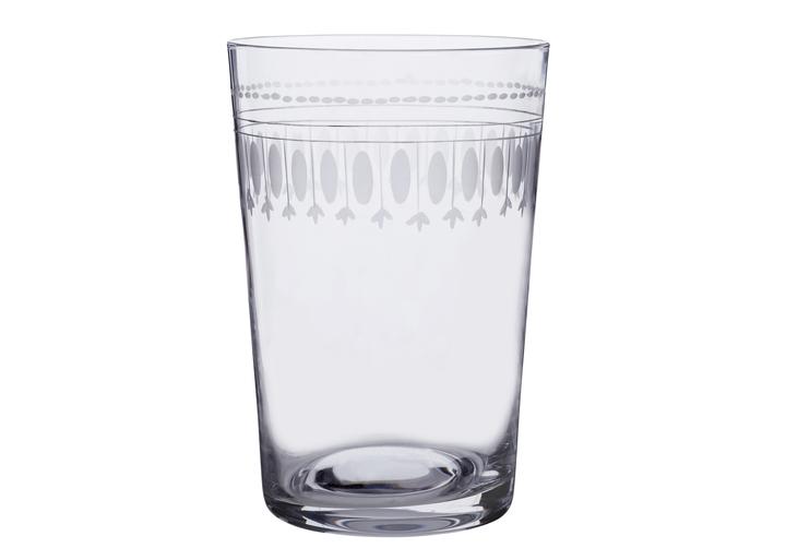 
                
                    Load image into Gallery viewer, Set of 6 Tumblers&amp;#39; in Ovals Design by &amp;#39;The Vintage List
                
            