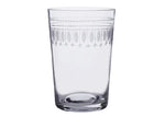 Set of 6 Tumblers' in Ovals Design by 'The Vintage List