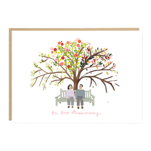 'Willow' Anniversary Card