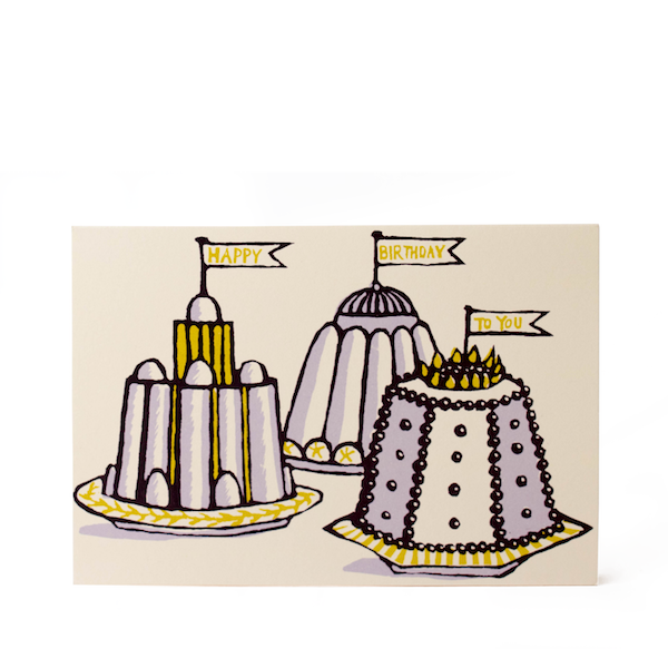 Birthday Puddings Card