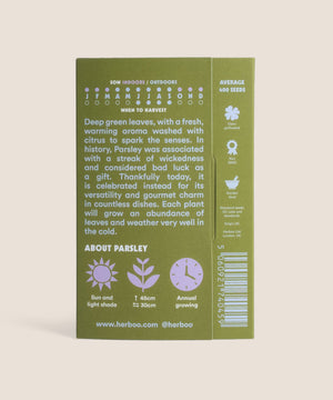 Seed Pack - Parsley Flat Leaf
