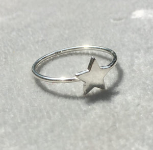 Star Ring Sterling Silver