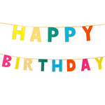 Rainbow Happy Birthday Bunting
