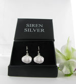 Shell Drop Earrings Sterling Silver