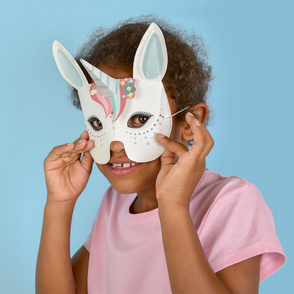 Create Your Own Magical Unicorn Masks ages 5+