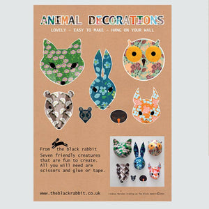 Animal Decorations Kit - Floral