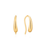 Gold Luxe Lobe Hook Earrings