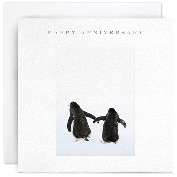 Anniversary Penguins Card