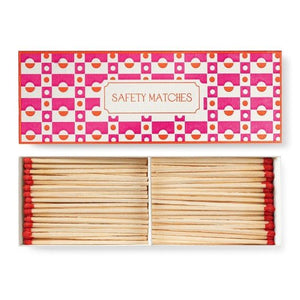 
                
                    Load image into Gallery viewer, Block Pattern Pink Luxury Matchbox
                
            