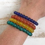 Glass Bead Bracelet - Recycled Fair Trade