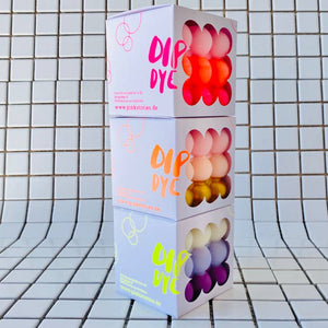 Boxed Dip Dye Neon 'Lollipop Lighthouse' Candle