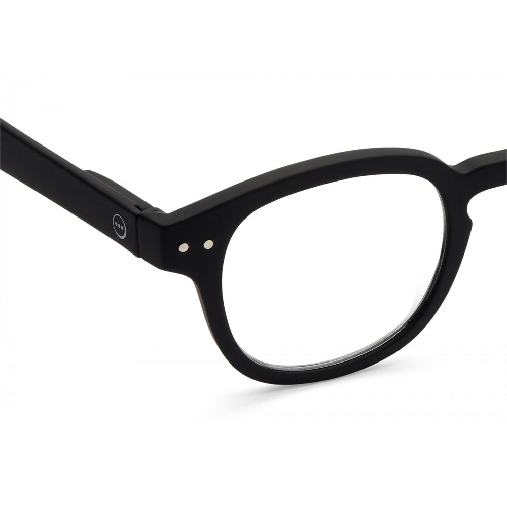 Shape C Black Reading Glasses