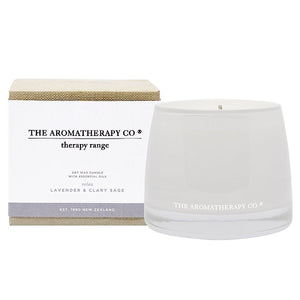 Relax Therapy Candle Lavender & Clary Sage 260g