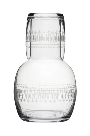
                
                    Load image into Gallery viewer, Carafe and Glass in Ovals Design by &amp;#39;The Vintage List&amp;#39;
                
            