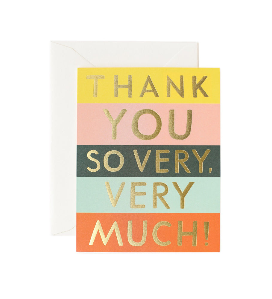 
                
                    Load image into Gallery viewer, Colour Block Thank You Card
                
            