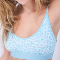 
                
                    Load image into Gallery viewer, T-Shirt Bra - Chameleon Leopard
                
            