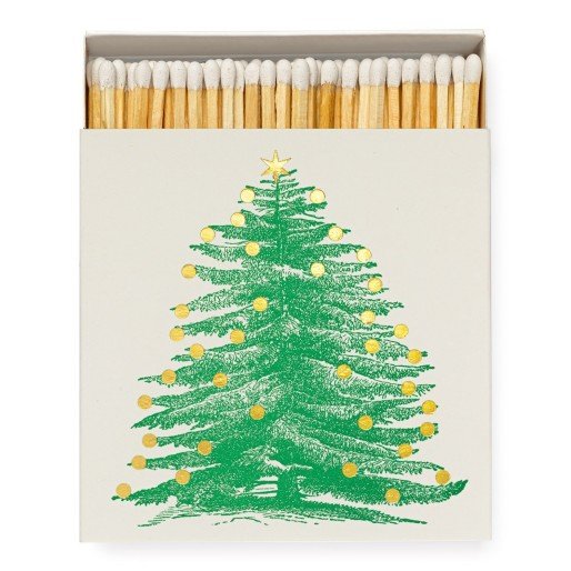 Christmas Tree Luxury Matchbox