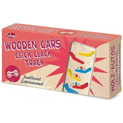 Wooden Cars Click Clack Track