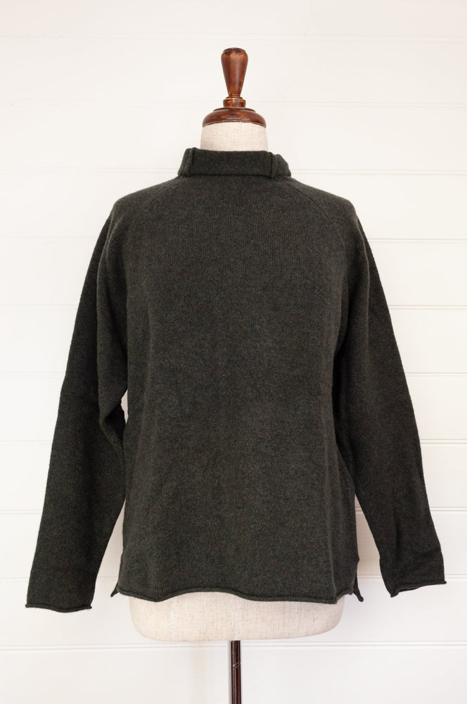 Corry Ladies Raglan Pullover Seaweed