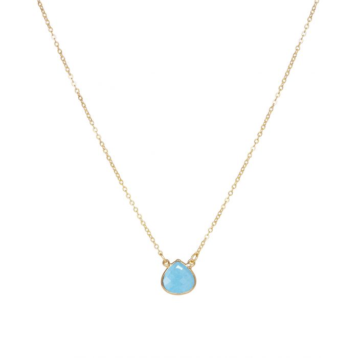 Cosmos Mini Gemstone Necklace Turquoise
