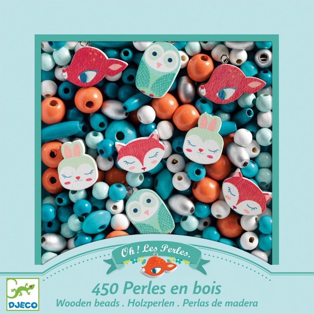 Abundance Wooden Beads - Little Animals