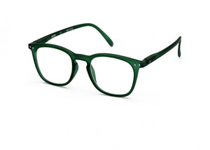 Shape E Green Reading Glasses