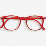 Shape E Red Crystal Reading Glasses