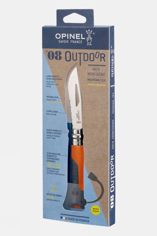 Outdoor Adventure Knife (No. 8) - Orange