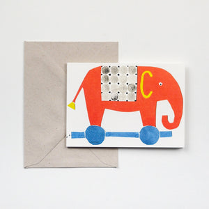 Elephants Card