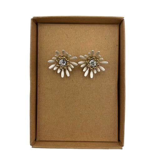 Sparkle Flower Earrings