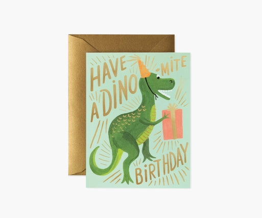 
                
                    Load image into Gallery viewer, &amp;#39;Dinomite&amp;#39; Birthday&amp;#39; Card
                
            