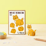 Ginger Cat Pop-Out Card