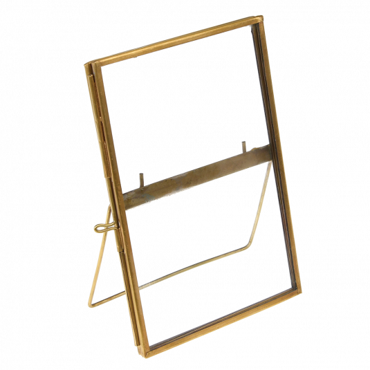 
                
                    Load image into Gallery viewer, Medium Brass Standing Photo/ Picture Frame
                
            