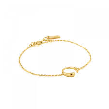 Gold Luxe Curve Bracelet